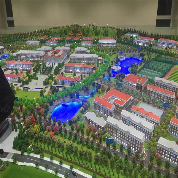 甘肃省公安厅301工程警察学校临泽规划模型