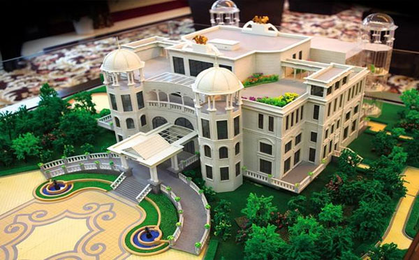 农业临泽临泽沙盘模型的应用