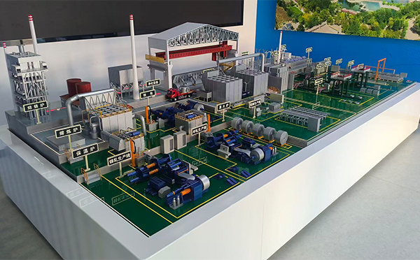 酒钢集团东铝厂-铝材生产线临泽机械模型